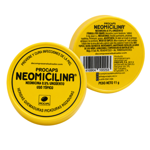 NEOMICILINA 0.5% Ungüento en Lata Redonda