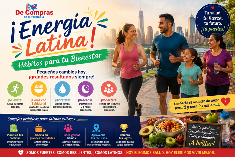 ¡Energía Latina! Hábitos para tu Bienestar