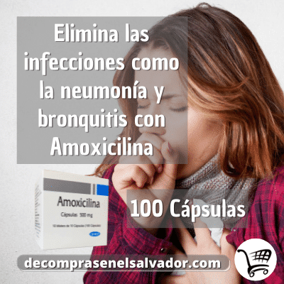 Amoxicilina Saimed 500 mg Cápsulas para Infecciones Bacterianas