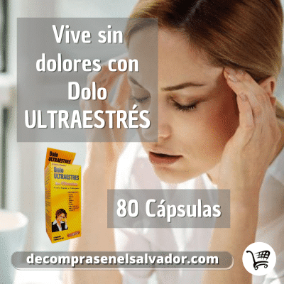 Dolo ULTRAESTRES 80 Cápsulas para el Manejo del dolor y el Estrés