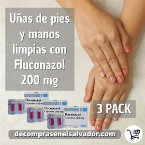 Fluconazol Cápsulas 200mg Tripack - Tratamiento Antifúngico Efectivo