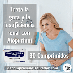 Alopurinol Normon 300Mg X 30 Comprimidos - Control del Ácido Úrico