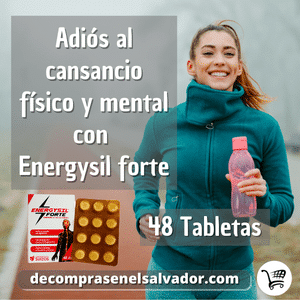 Energysil Forte 48 Tabletas - Energía y Vitalidad