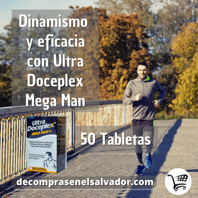Ultra Doceplex Mega Man Tabletas Recubiertas - 50 Tabletas