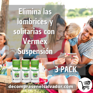 VERMEX 100 MG/5ML SUSPENSIÓN PEDIÁTRICA - FRASCO 30ML